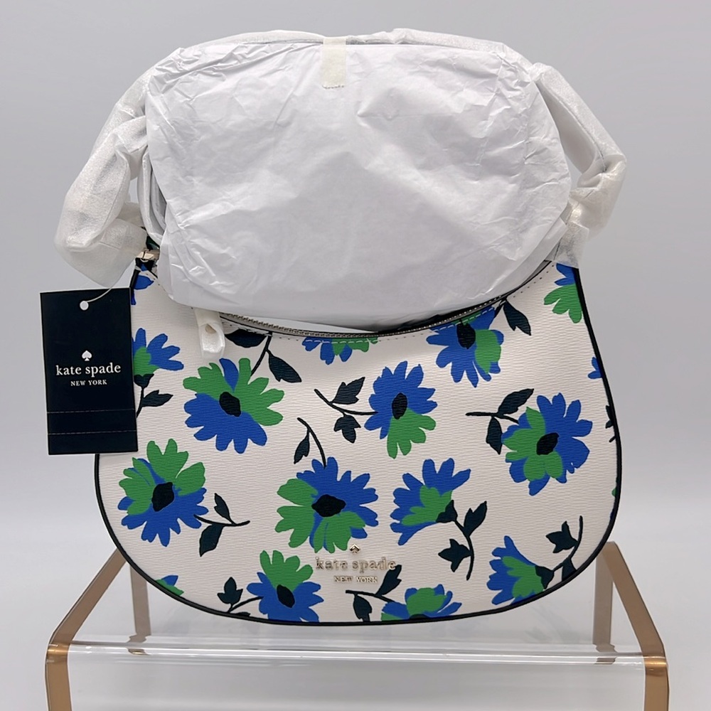 Kate Spade Kristi Park Posies Crossbody Cream Multi